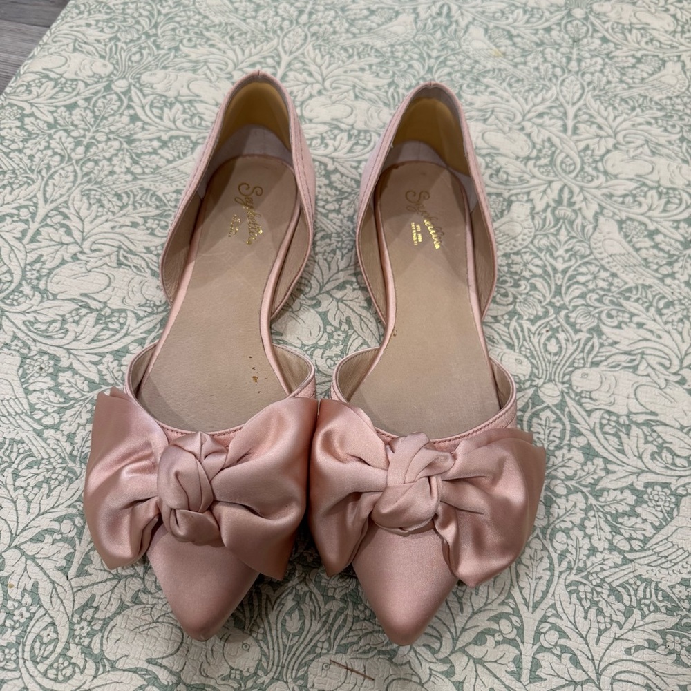 Seychelles Sheila Bow Flats in Pink
